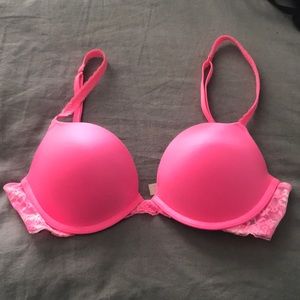 PINK Lace Bra